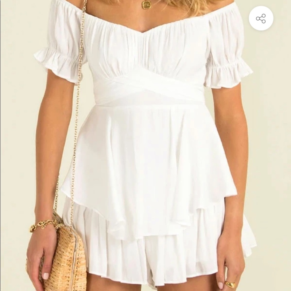 White Romper